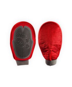 Red Grooming Glove 9 » Pets Impress