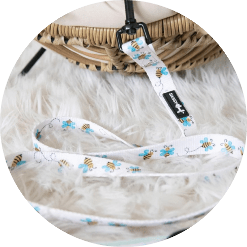 Bee Sassy' Dog Fabric Leash 24 » Pets Impress