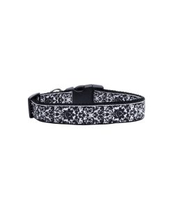 Black and White Nylon Ribbon Collar 5 » Pets Impress