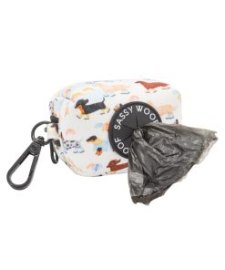 Rainy Dachshund' Dog Waste Bag Holder 11 » Pets Impress