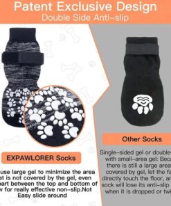 Premium Anti-Slip Waterproof Dog Socks with Adjustable Straps 21 » Pets Impress