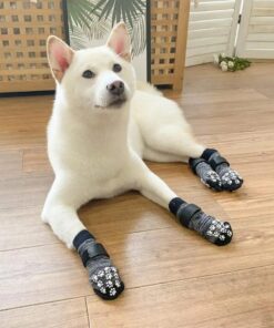 Premium Anti-Slip Waterproof Dog Socks with Adjustable Straps 17 » Pets Impress