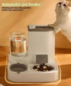 3.5L Automatic Pet Feeder with Stainless Steel Bowl 15 » Pets Impress