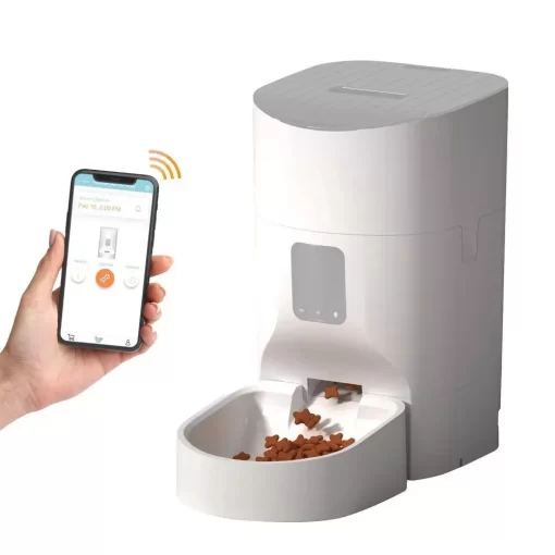 9L Smart Pet Feeder with Interactive App Control & Voice Recording 3 » Pets Impress