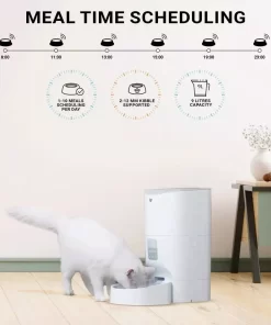 9L Smart Pet Feeder with Interactive App Control & Voice Recording 19 » Pets Impress