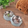 Stainless Steel Double Bowl 27 » Pets Impress