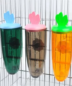 Adorable Carrot-Shaped 500ml Pet Water Dispenser 19 » Pets Impress