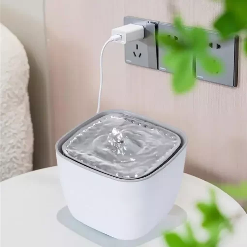 Ultra-Quiet 2.5L Pet Water Fountain with Smart LED Light 1 » Pets Impress