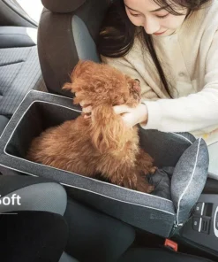 Luxury Portable Pet Car Seat - Washable Safety Travel Bed for Small Dogs & Cats 13 » Pets Impress