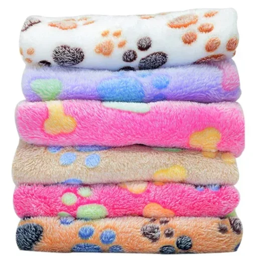 Deluxe Dog Paw Blanket 1 » Pets Impress