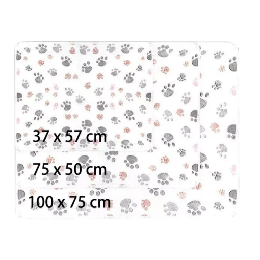 Deluxe Dog Paw Blanket 9 » Pets Impress