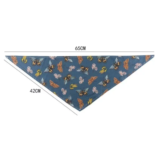 Charming Butterfly Print Pet Bandana 13 » Pets Impress