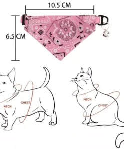 Adjustable Pet Scarf with Bell 21 » Pets Impress