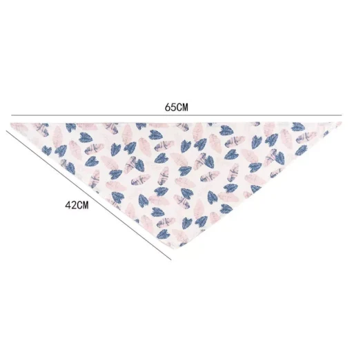 Charming Cotton Cat & Dog Bandana - Image 7