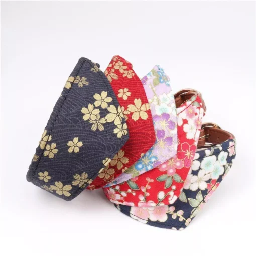 Fashion Pet Collar with Floral Bow Tie & Bandana 3 » Pets Impress