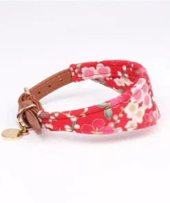 Fashion Pet Collar with Floral Bow Tie & Bandana 23 » Pets Impress