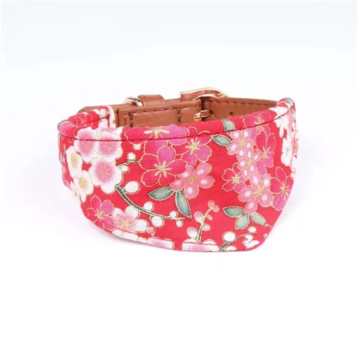 Fashion Pet Collar with Floral Bow Tie & Bandana 9 » Pets Impress