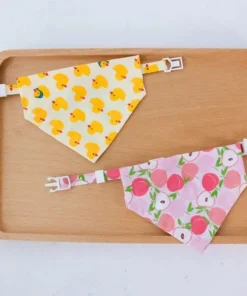 Adjustable Fruit Print Pet Bandanas 25 » Pets Impress