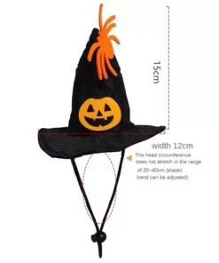 Pumpkin Halloween Pet Hat 13 » Pets Impress