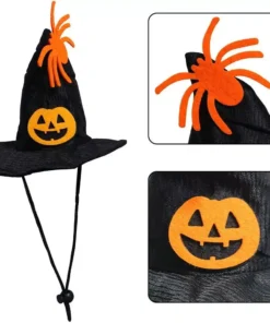 Pumpkin Halloween Pet Hat 11 » Pets Impress