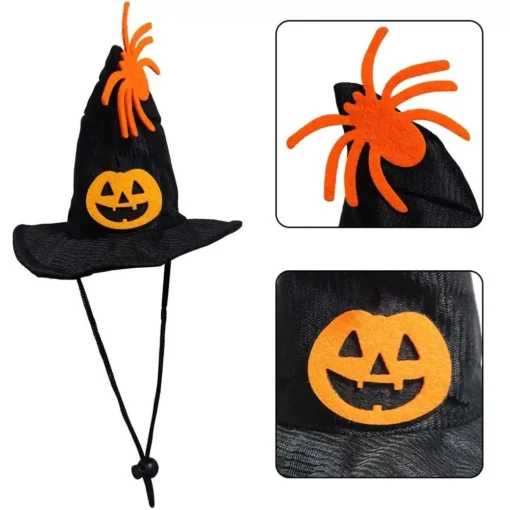 Pumpkin Halloween Pet Hat 5 » Pets Impress