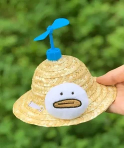 Chic Straw Sun Hat for Dogs & Cats 23 » Pets Impress