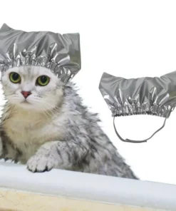 Waterproof Pet Shower Cap with Adjustable Strap for Dogs & Cats 19 » Pets Impress