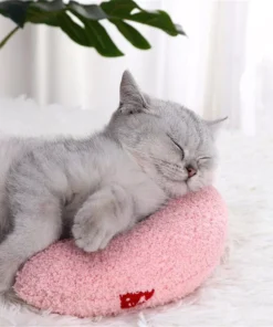 Comfy U-Shape Plush Pillow for Cats & Small Dogs 17 » Pets Impress