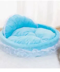 Hanpanda Fantasy Bow Lace Dog Bed for Small Dogs 17 » Pets Impress