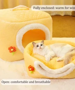 Plush Indoor Cat Bed 15 » Pets Impress