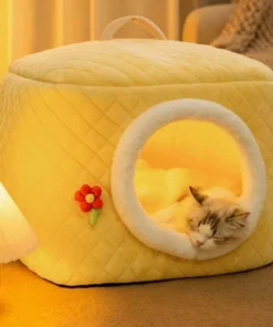 Plush Indoor Cat Bed 17 » Pets Impress