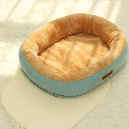 Cozy Comfort Cotton Pet Bed for Cats and Small Dogs 3 » Pets Impress