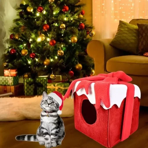 Christmas Pet Bed - Image 4