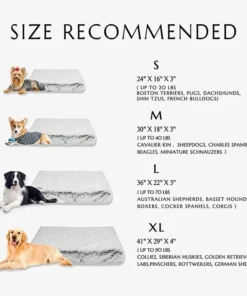 Luxurious Plush Square Dog Mattress 21 » Pets Impress