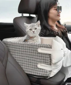 Small Dog & Cat Armrest Booster for Secure Travel 21 » Pets Impress